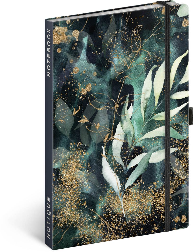 Notizbuch Eukalyptus, liniert, 13 × 21 cm