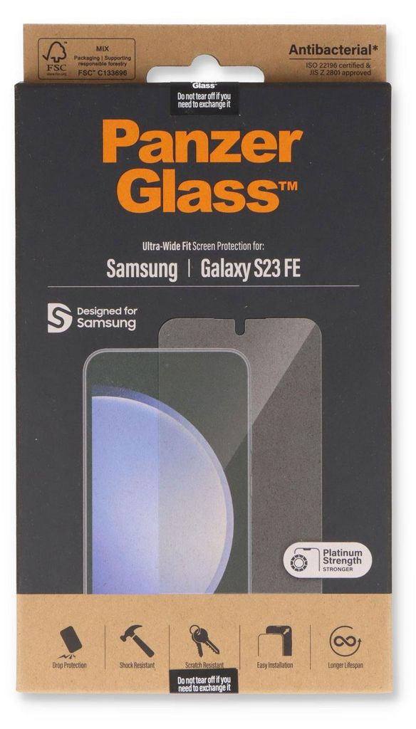 PanzerGlass ® Displayschutz Samsung Galaxy S23 FE | Produktbild 