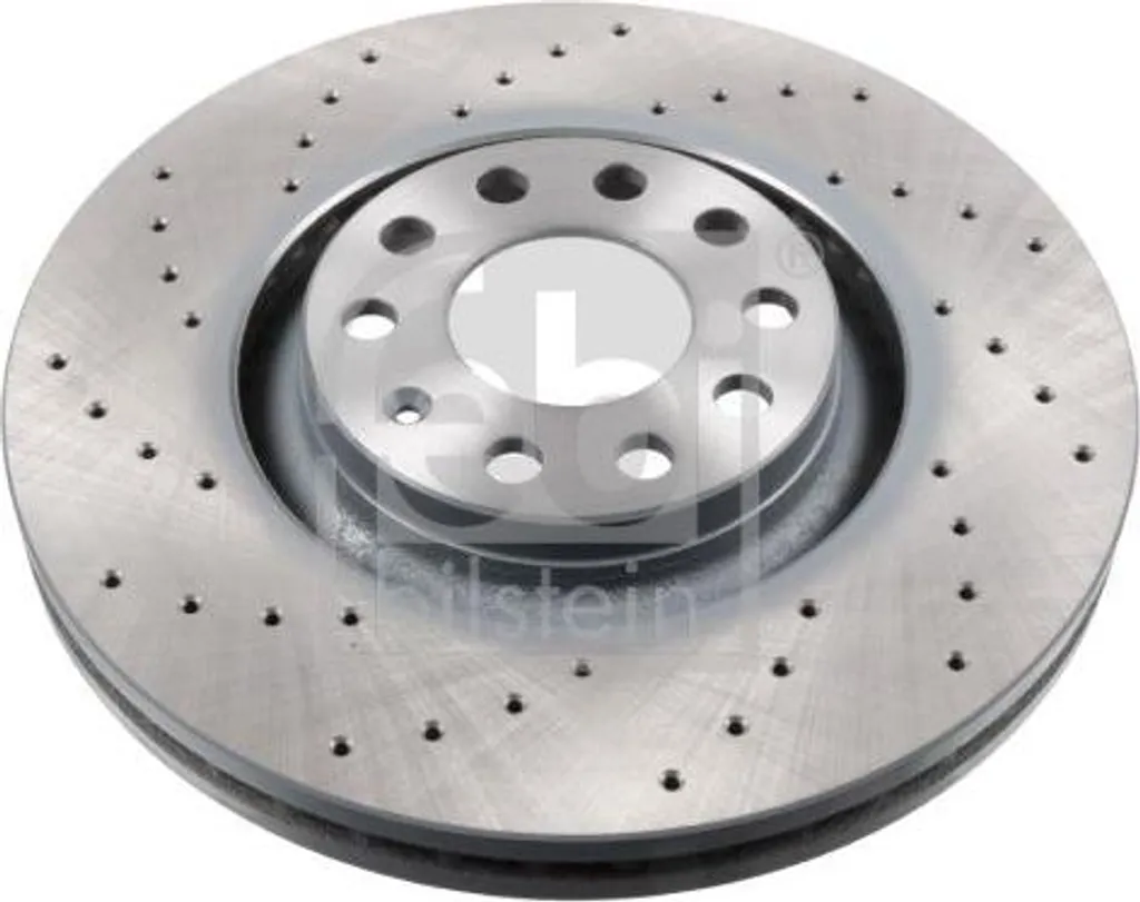 Disque de frein avant ventilé pour A4 8E FEBI 44121 8E0615301AE Gris
