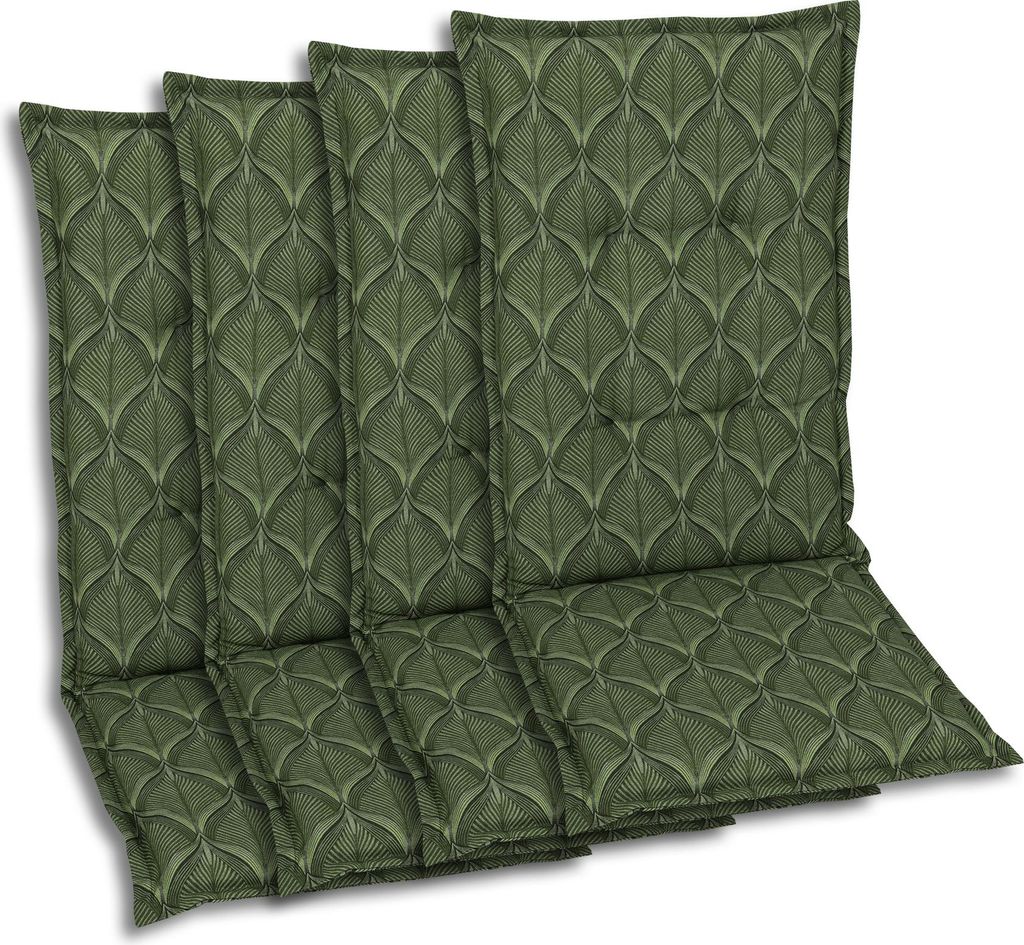 GO-DE Textil, Sesselauflage Mittellehner, 4er-Set, Farbe: Produktbild 