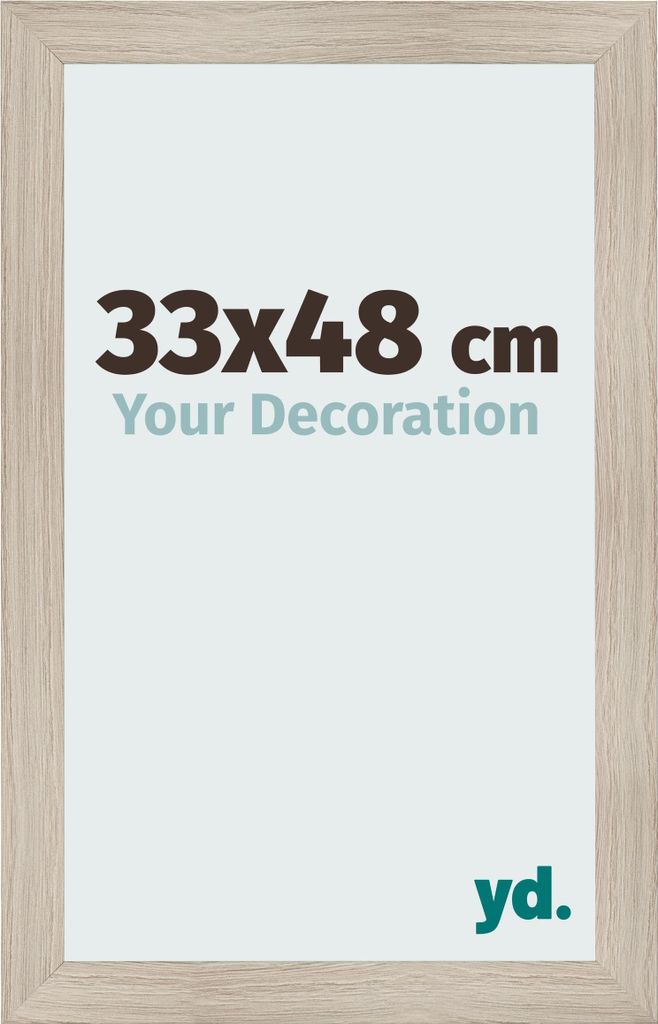 Bilderrahmen, 33x48 cm, Eiche Hell, MDF, Pisa