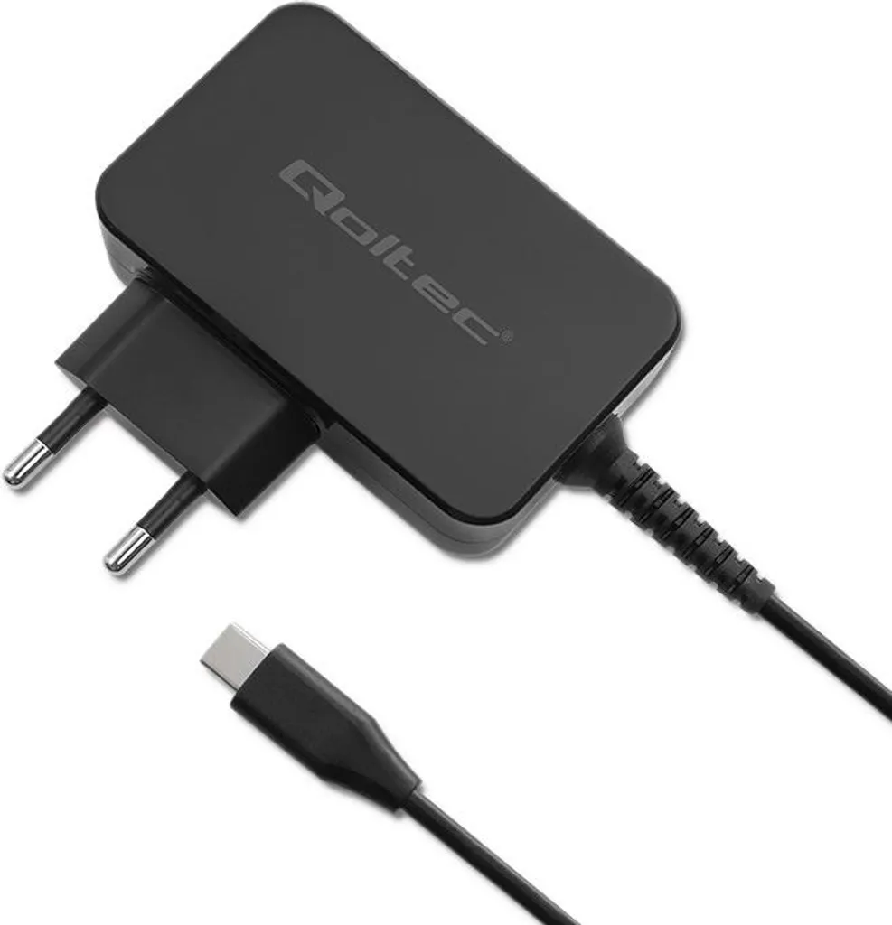 Chargeur USB-C 30W GaN pour Smartphone et Tablette - Voyage et Bureau Noir