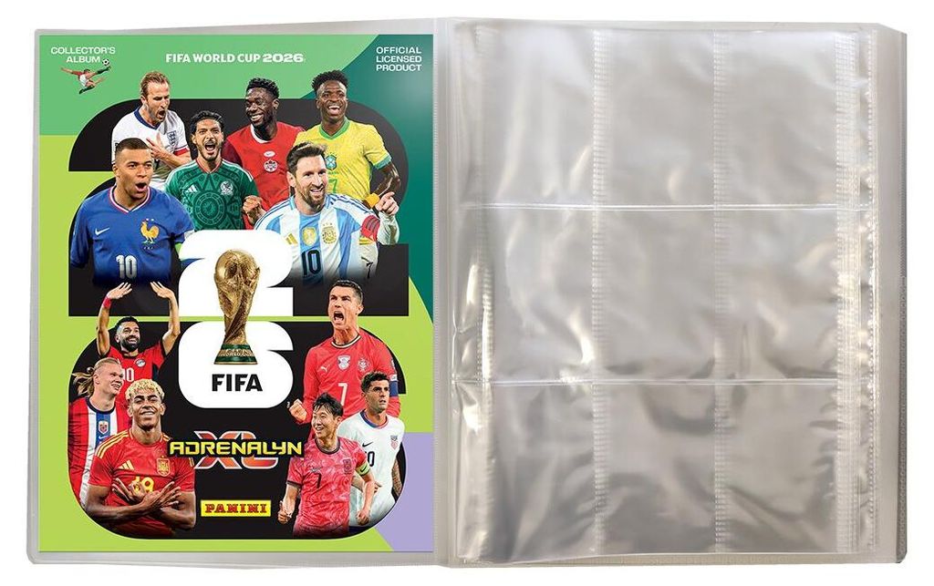 FIFA World Cup Adrenalyn XL 2026 - 1 Leere Sammelmappe Produktbild 