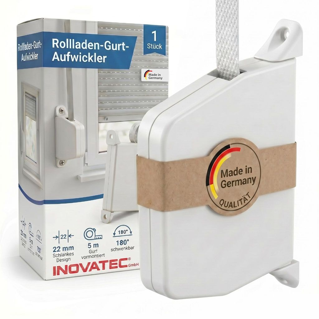 1 x INOVATEC Rollladen Aufschraubwickler Aufputz Produktbild 