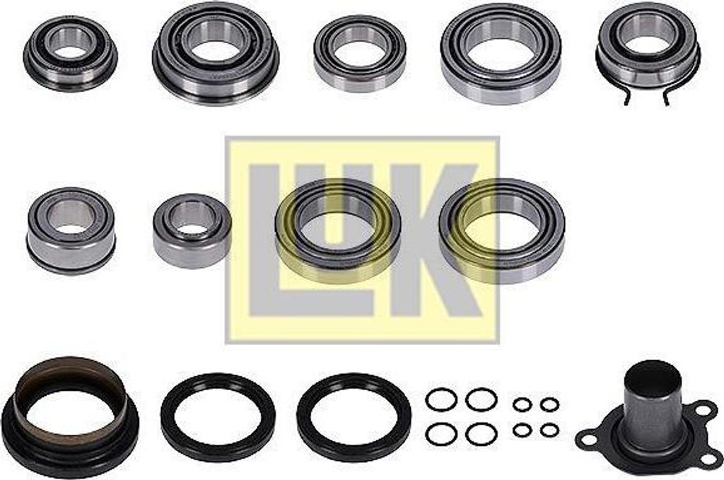 LuK Reparatursatz Schaltgetriebe für VW Golf VII Schrägheck (5G1, BQ1, BE1, BE2) Golf VII Variant (BA5, BV5) Touran (5T1) Golf Sportsvan (AM1, AN1)