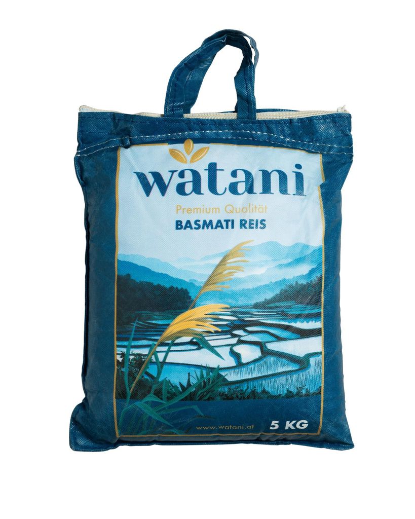 Watani Premium Basmati Reis 5 kg – Extra Langkorn 1121 aus Produktbild 