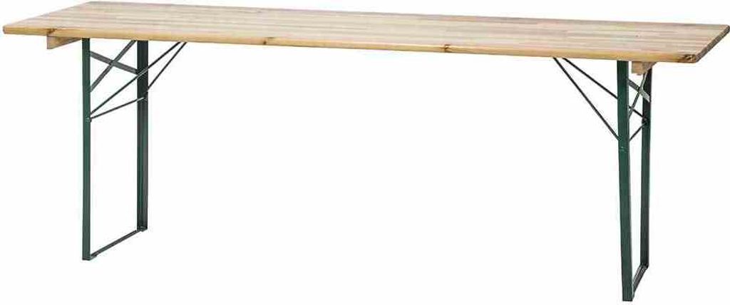 Tisch zu Festzeltgarnitur 220cm x 50cm x 79cm Produktbild 