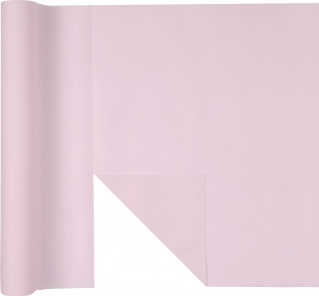 Tischläufer Airlaid 40 x 480 cm hellrosa rosa Produktbild 