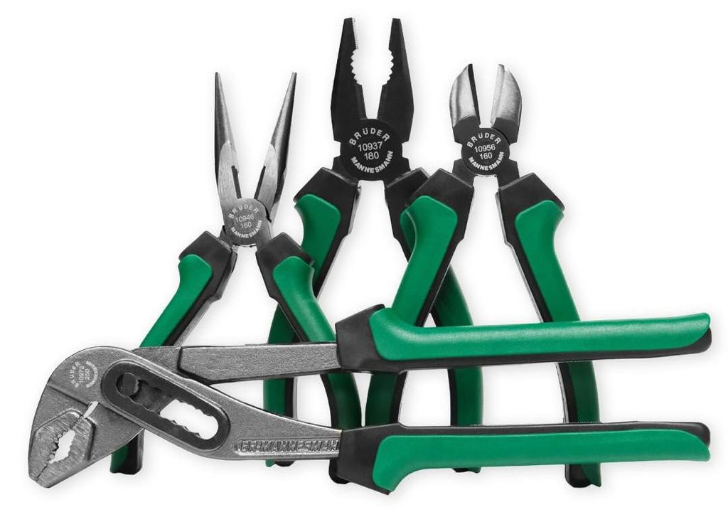BRÜDER MANNESMANN Profi Zangensatz 4-teilig 10997 Produktbild 