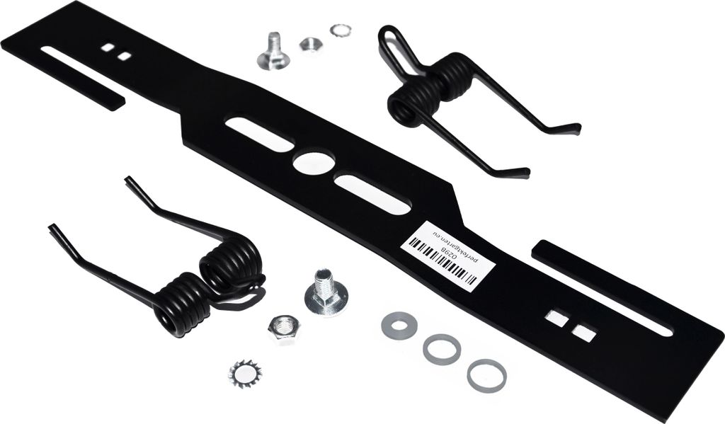 Vertikutier Messer / Rasenmähermesser / Moosentferner + 2 X gehärtet Doppelfeder