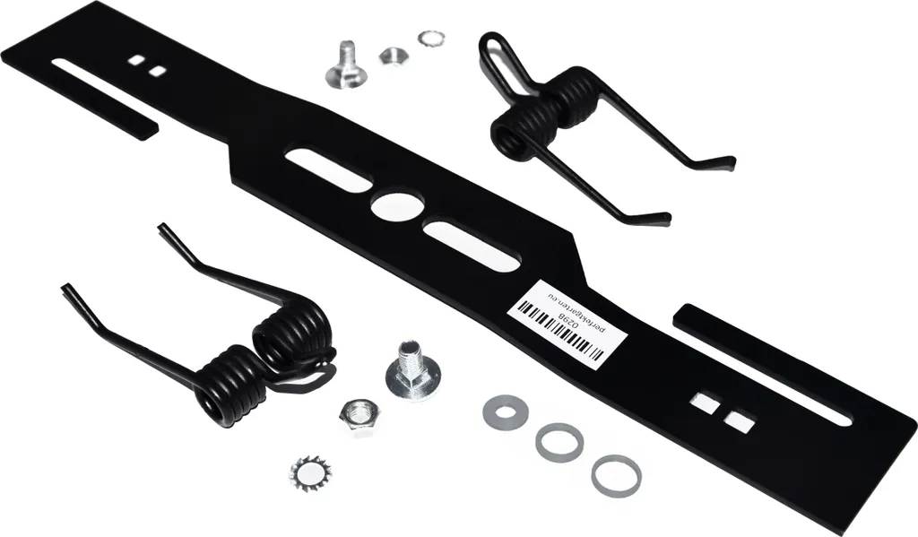 Lama Arieggiatrice Universale 41cm + Kit 2 Molle in Acciaio Temprato