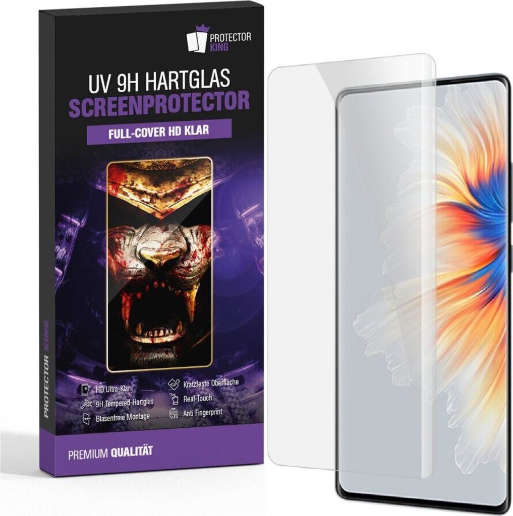 2x 9H Hartglas für Xiaomi Mi Mix 4 UV Liquid Kleber Panzerfolie Displayschutz Schutzglas Panzerglas Schutzfolie Ultra Klar