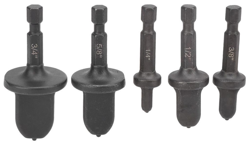 5Pcs Rohr Expander Hex Griff Lager Stahl Klimaanlage Kupfer Rohrverlängerung Werkzeug