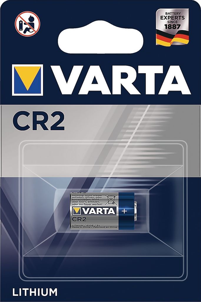 VARTA Foto-Batterie "LITHIUM" CR2 3,0 Volt