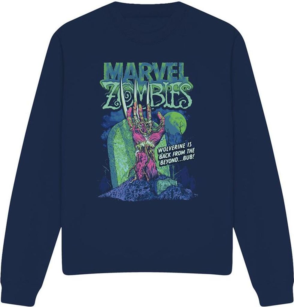Marvel Zombies - Sweatshirt für Herren/Damen Uni TV15001 (M) (Marineblau)