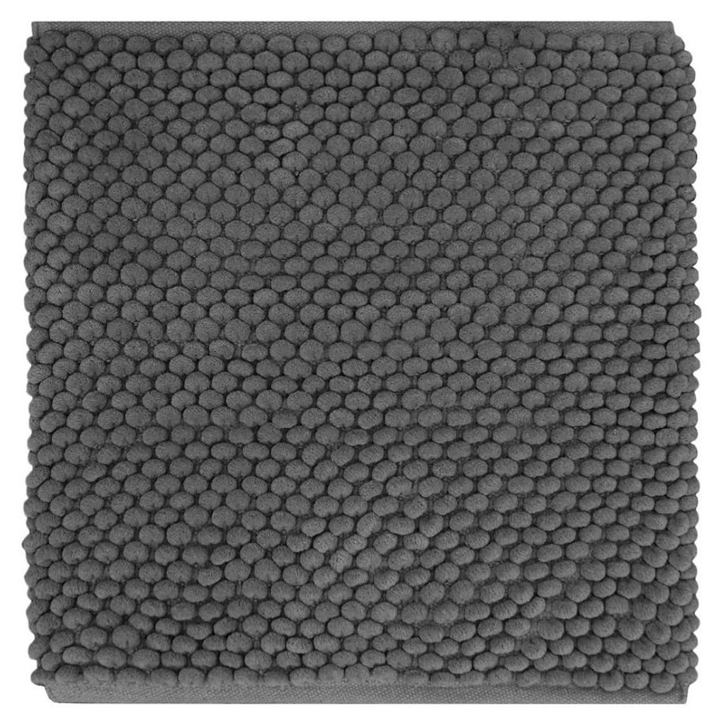 Dutch House Bidetmatte Caorle – Anthrazit – 60x60cm – passend zur Badematte-Serie