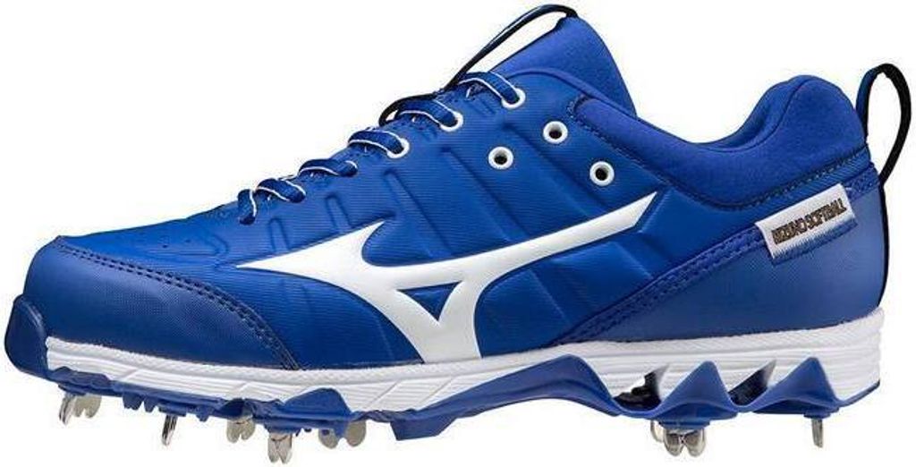Mizuno 9-Spike Swift 7 Women (320638) 11,0 Royal/White Baseball/Softball Schuhe | Women Stollen