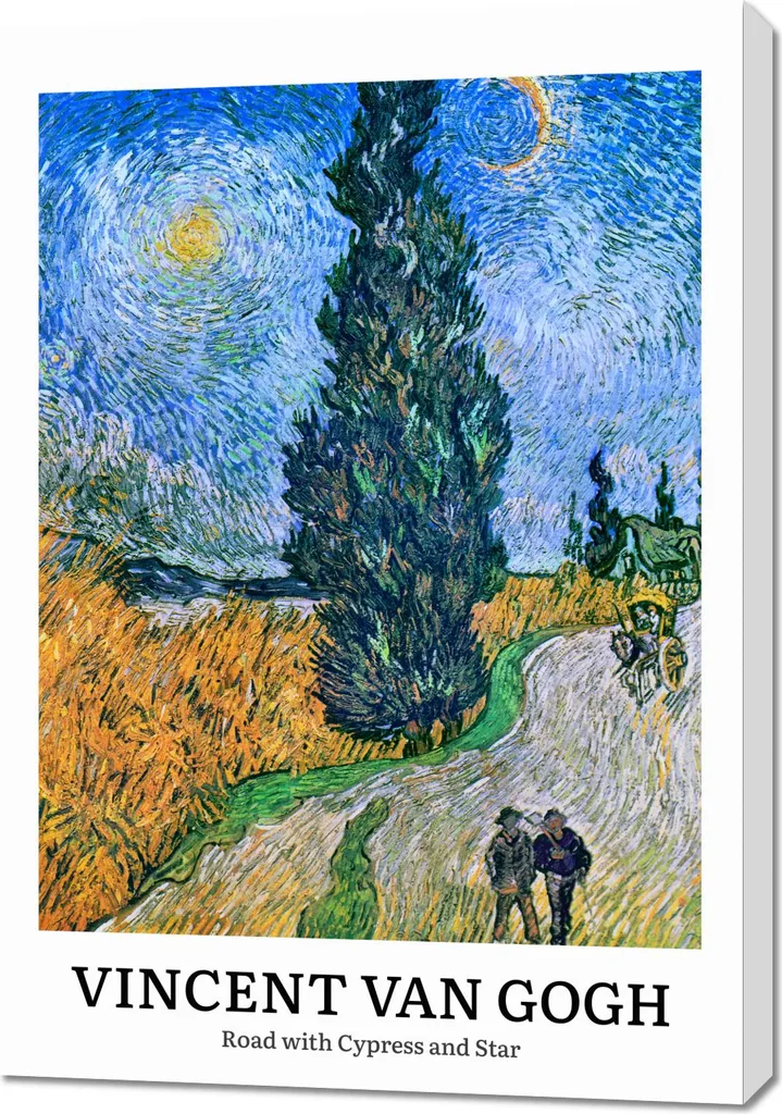 Tableau Van Gogh 70x100 cm : Sublimez un Mur Vide avec l'Art Vintage