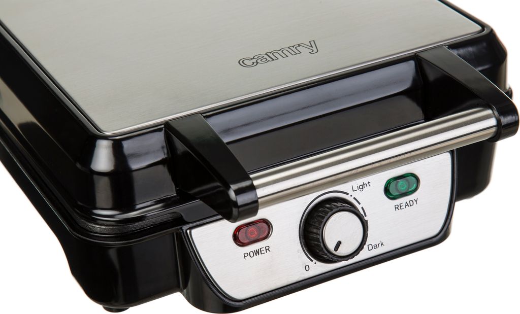 Camry Cr 3025 Waffeleisen Silber  Silber One Size Produktbild 24