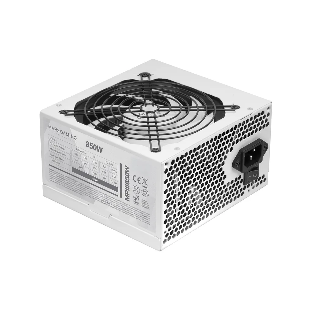 Fonte di alimentazione Mars Gaming MPIII850W 850 W 6 W 200 W