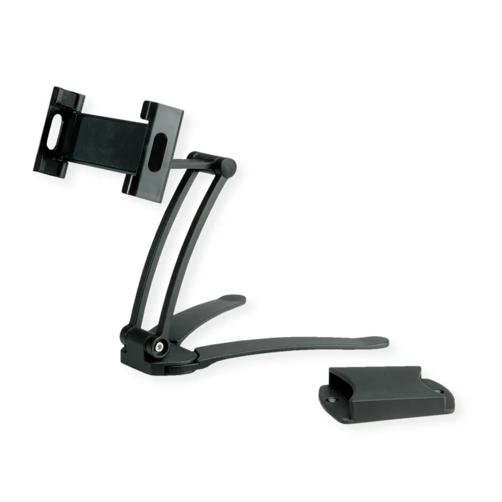 Value 17.99.1192 Support Tablette en Acier Noir - Design Ergonomique - 12