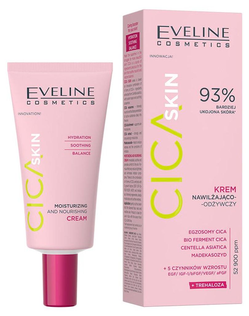 Eveline Cosmetics Cica Skin – feuchtigkeitsspendende, beruhigende Gesichtscreme