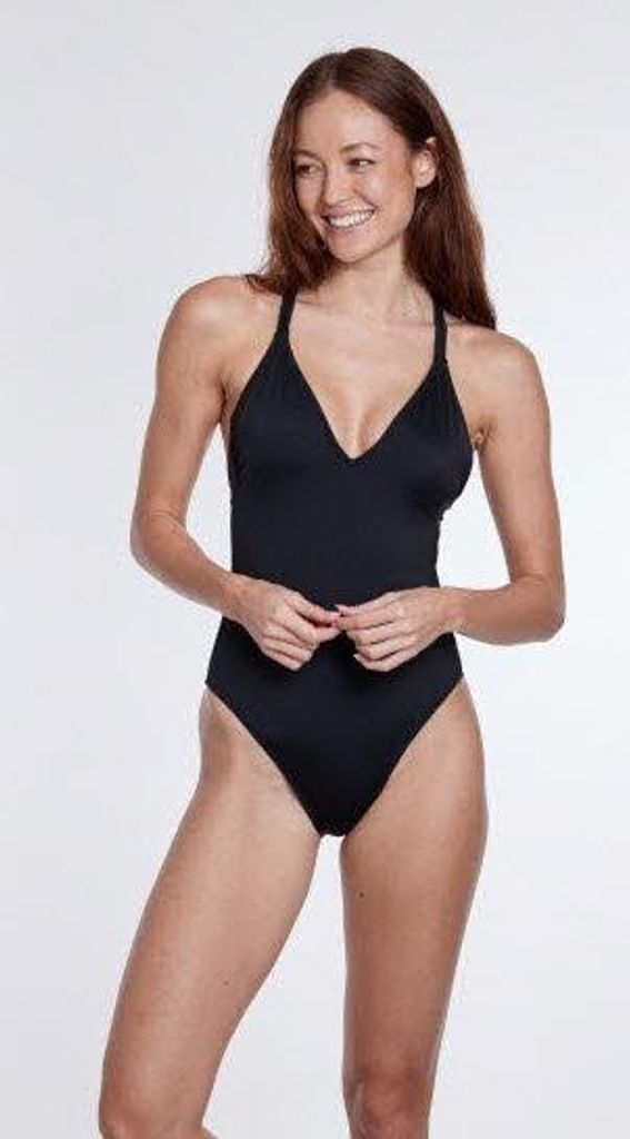 Olympia Badeanzug schwarz schwarz 44D