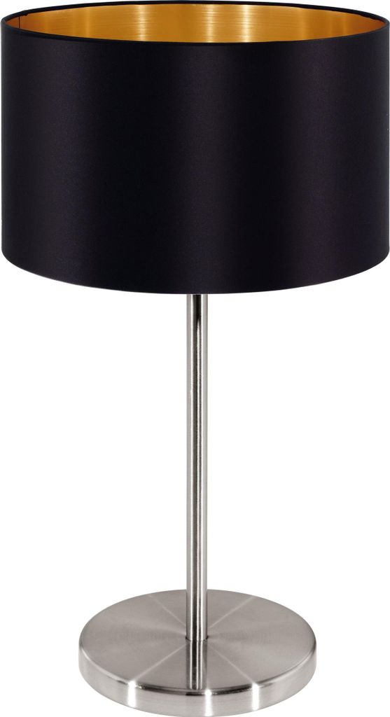 EGLO Tischlampe Maserlo, Textil Tischleuchte, Produktbild 