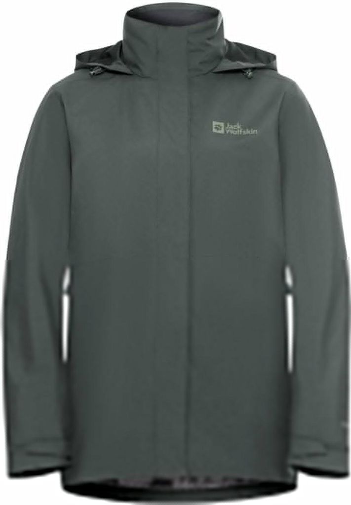 Jack Wolfskin Rotwand 3In1 Jkt W Slate Green Slate Green M