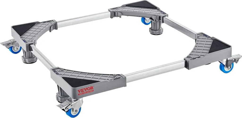 Socle Anti-Vibration pour Lave-Linge - Support Mobile Universel 181 kg
