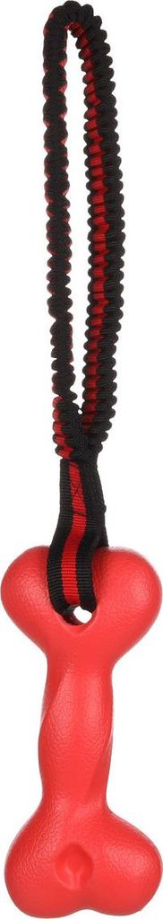 Flamingo Hundespielzeug Strekta rot/schwarz, Maße: 50,5 x 9,3 x 6 cm