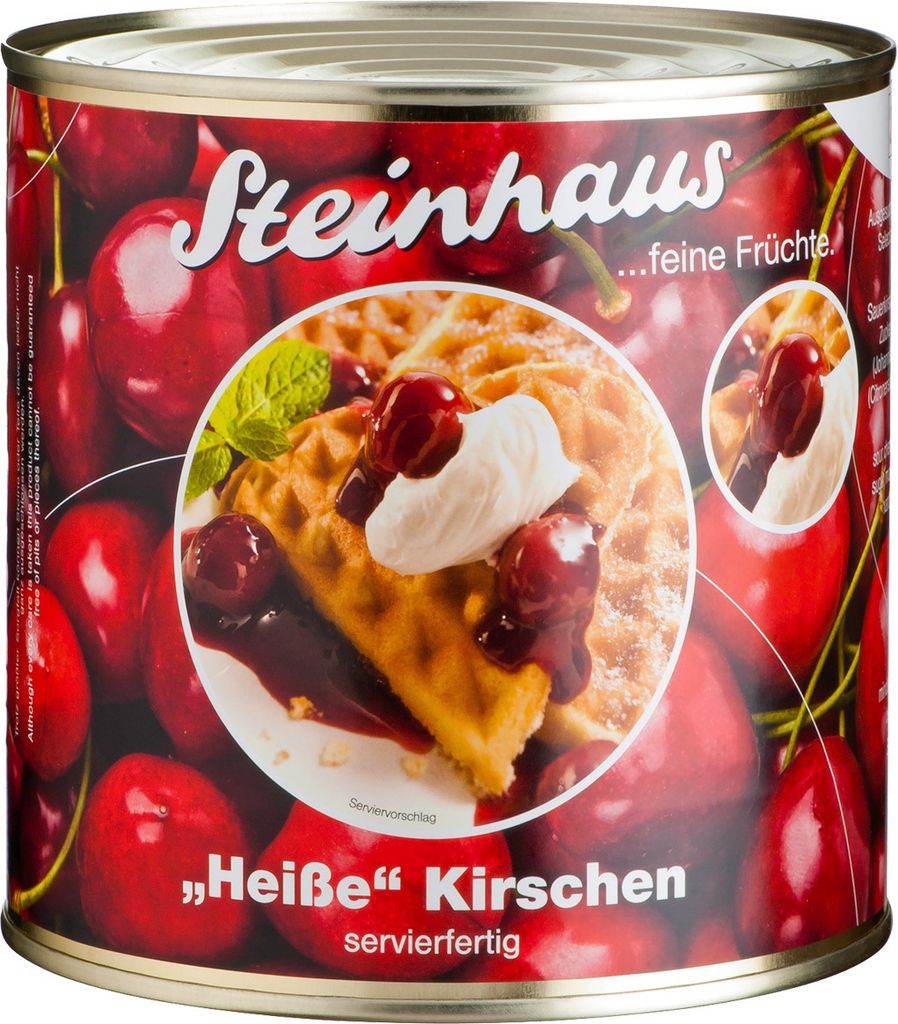 Steinhaus Heiße Kirschen feine süße Frucht servierfertig 2650ml