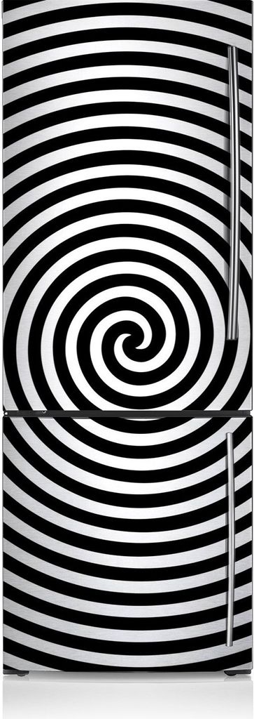 Dekoration Kühlschrank Aufkleber Magnete Küche Kühlschrankmagnete 60x180 cm - Spiral