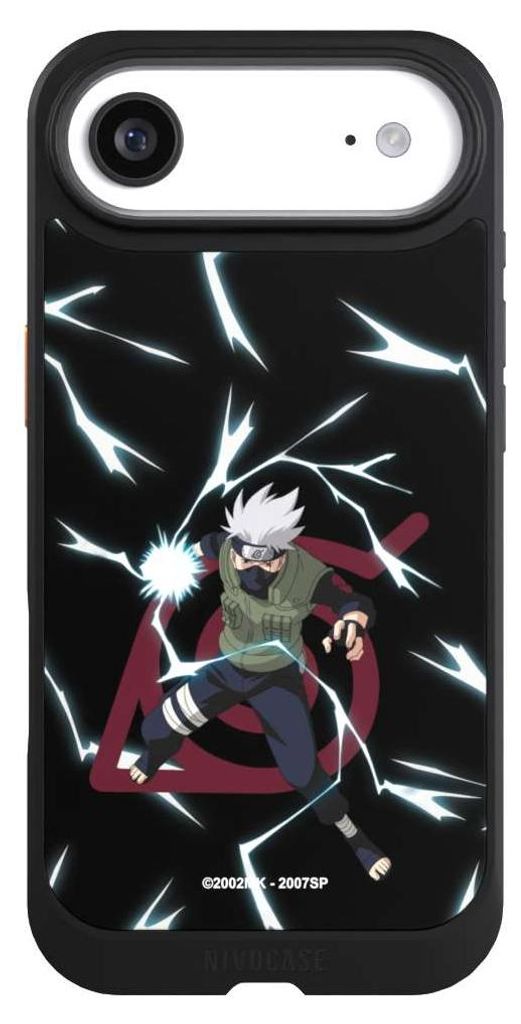 NIVOCASE Hülle für Apple iPhone Air Handyhülle NIVOcore Case Schwarz Naruto Shippuden Offizielles Lizenzprodukt Kakashi