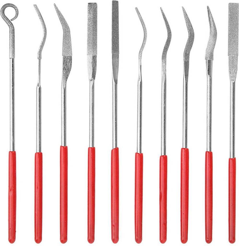 Diamantfeilensatz, gängige Schleifmittel, Spezialfeilen, Schleifwerkzeuge in verschiedenen Formen, Multifunktionswerkzeuge