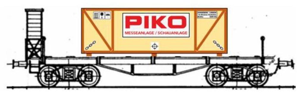 Loewe Ladegut Überseekiste P I K O, Ep. V-VI / TT, 65 mm 2485