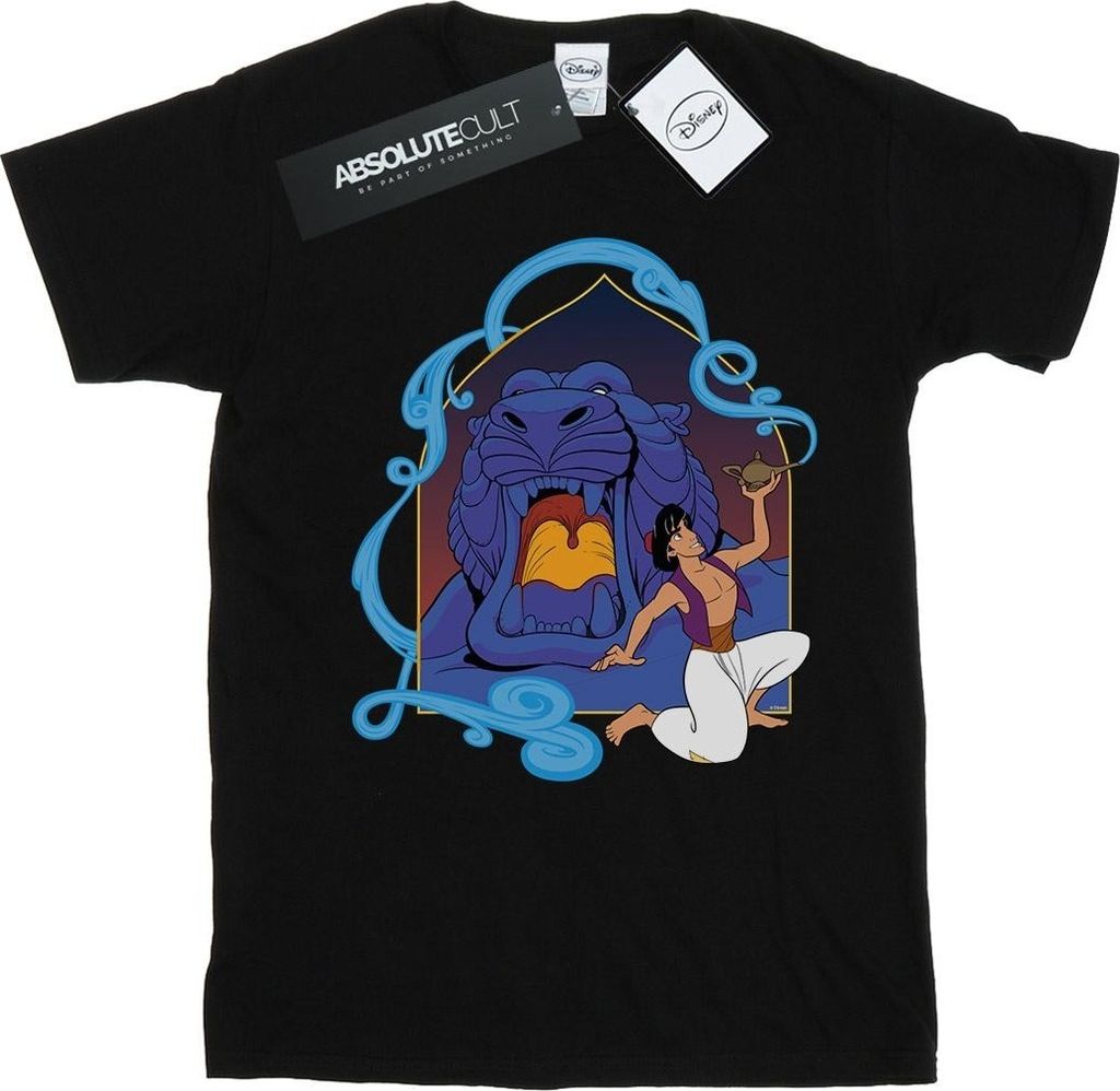 Disney - "Cave Of Wonders" T-Shirt für Damen BI17178 (L) (Schwarz)