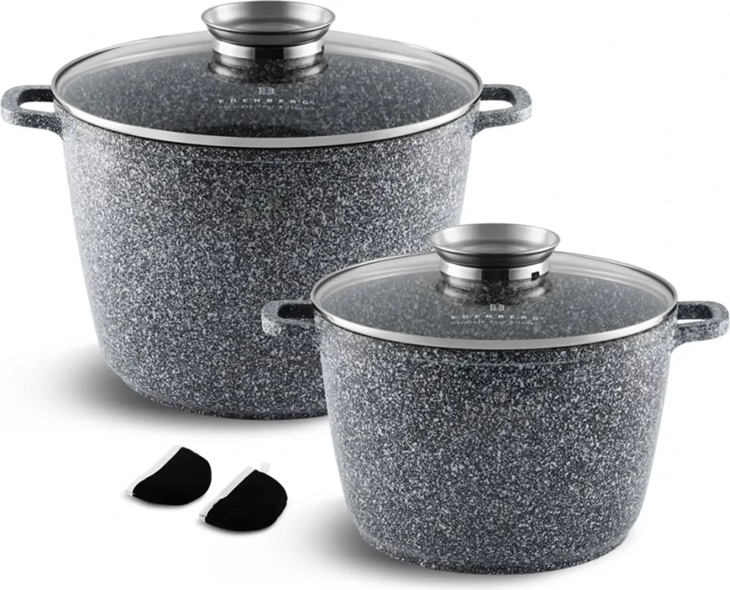Set di pentole in alluminio forgiato, composto da 4 pezzi