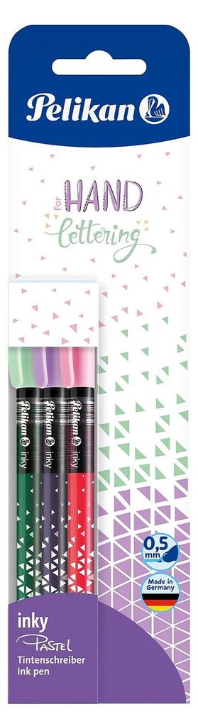 Pelikan 820073, Stick-Kugelschreiber, Grün, Lila, Pink, 3 Produktbild 