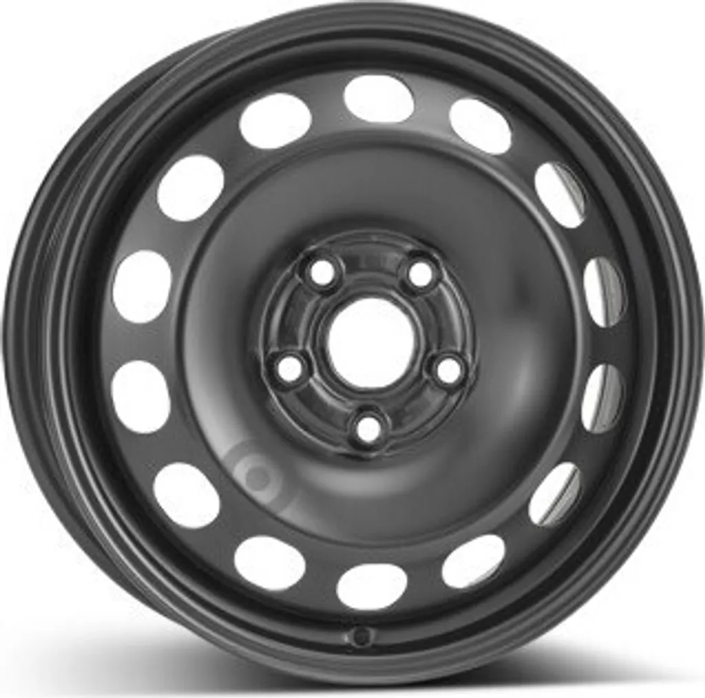 Roue de secours en acier ALCAR 9915 6.5x16 5x112 ET50 Noire Robuste