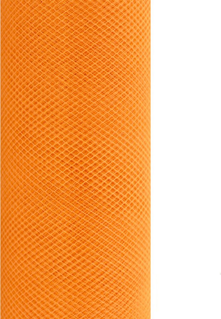 9m Rolle Tüll 30cm, Farbauswahl:orange 668 Produktbild 
