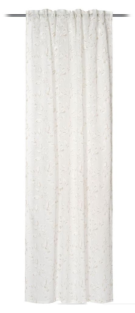 GÖZZE Schlaufenschal FIENE taupe BH 140x245 cm braun Vorhang