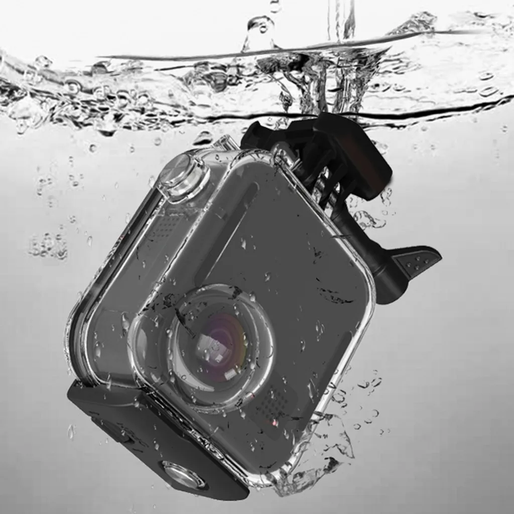 Custodia impermeabile della macchina fotografica di azione, copertura protettiva della macchina fotografica di azione, macchina fotografica di azione che tocca la custodia impermeabile, custodia impermeabile della macchina fotografica di sport, accessorio d'immersione della macchina fotografica di azione - 7