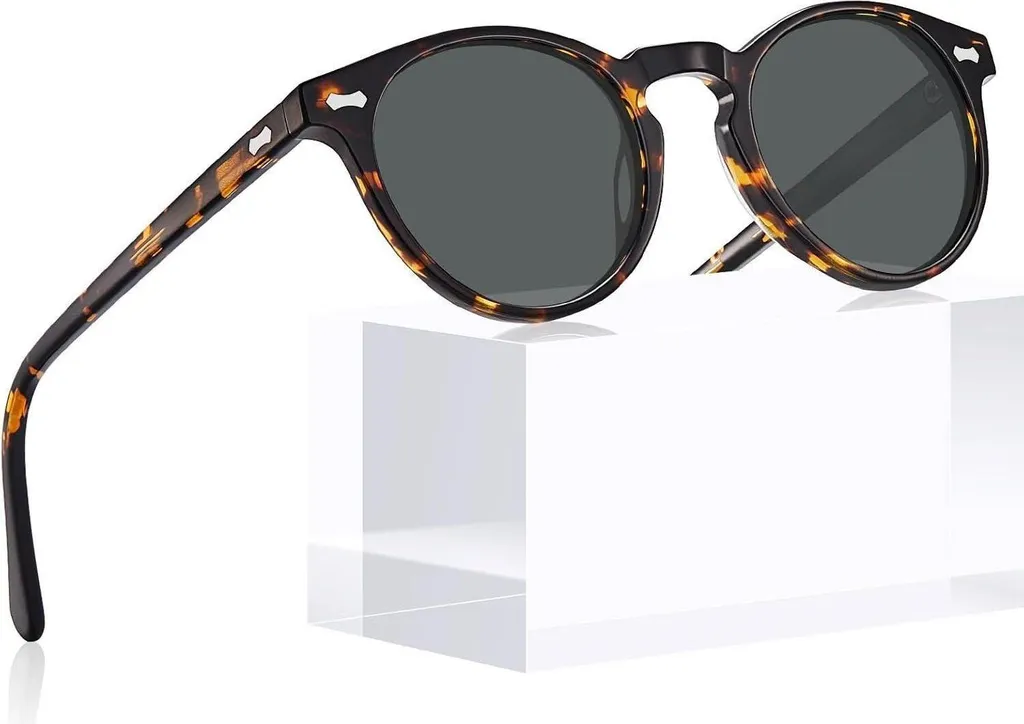 CARFIA Occhiali da Sole Retrò Donna Polarizzati UV400 - Qualità Premium