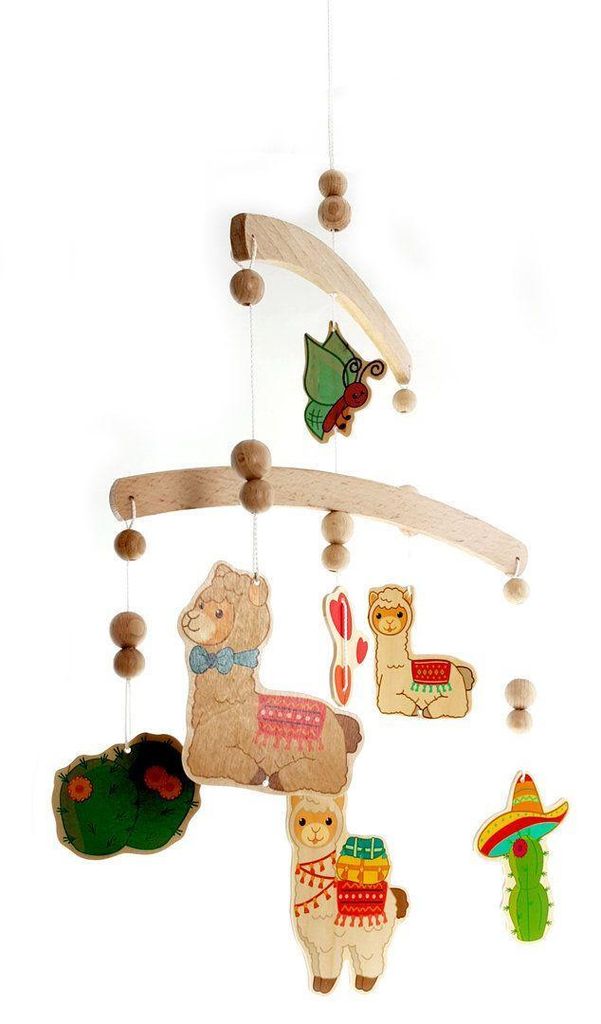 Babyspielzeug Mobile Lama BxHxT 33x62x33cm NEU