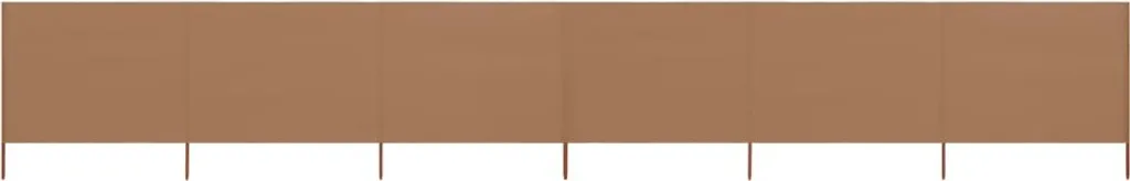 Recinto Frangivento 8m x 1.2m Tortora - 6 Unità The Living Store - 1
