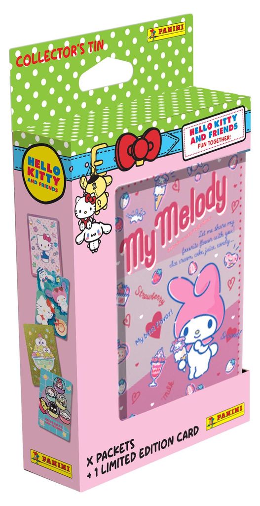 Boîte métallique de poche pour cartes à collectionner Hello Image du produit 
