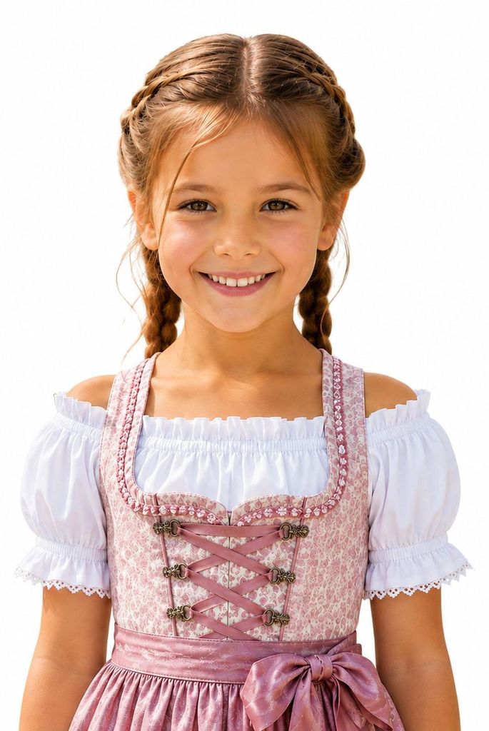 Isar-Trachten Kinder Carmen Dirndlbluse "Alina" 70729 | Produktbild 