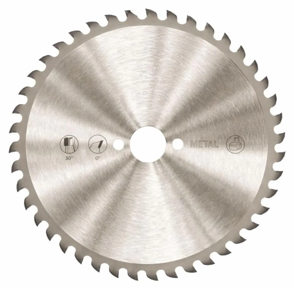 Disque de Scie Circulaire Métal 136mm Z30 HM pour Coupe Fine Diamwood