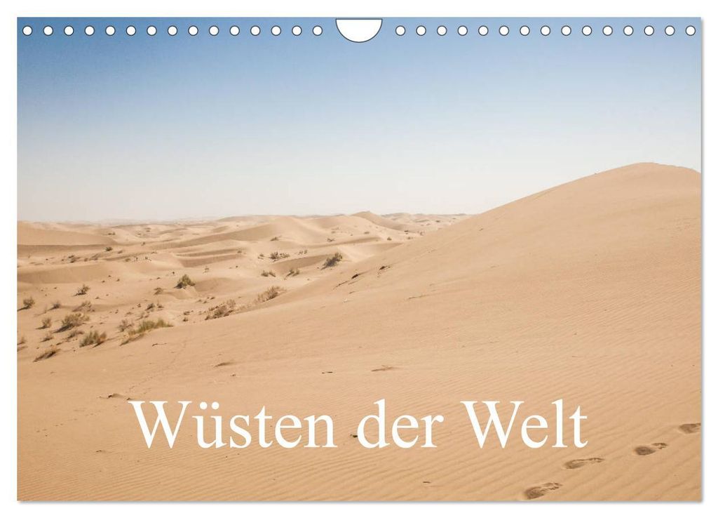 Wüsten der Welt (Wandkalender 2027 DIN A4 quer), CALVENDO Monatskalender